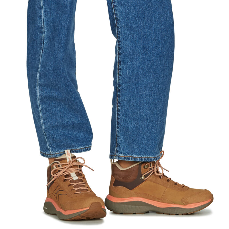 Keen LEIKI LEATHER MID WP Marrone Scarpe da trekking Donna - 8