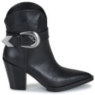 Karl Lagerfeld KOWBOY Buckle Mid Boot Nero Stivaletti Donna - 2