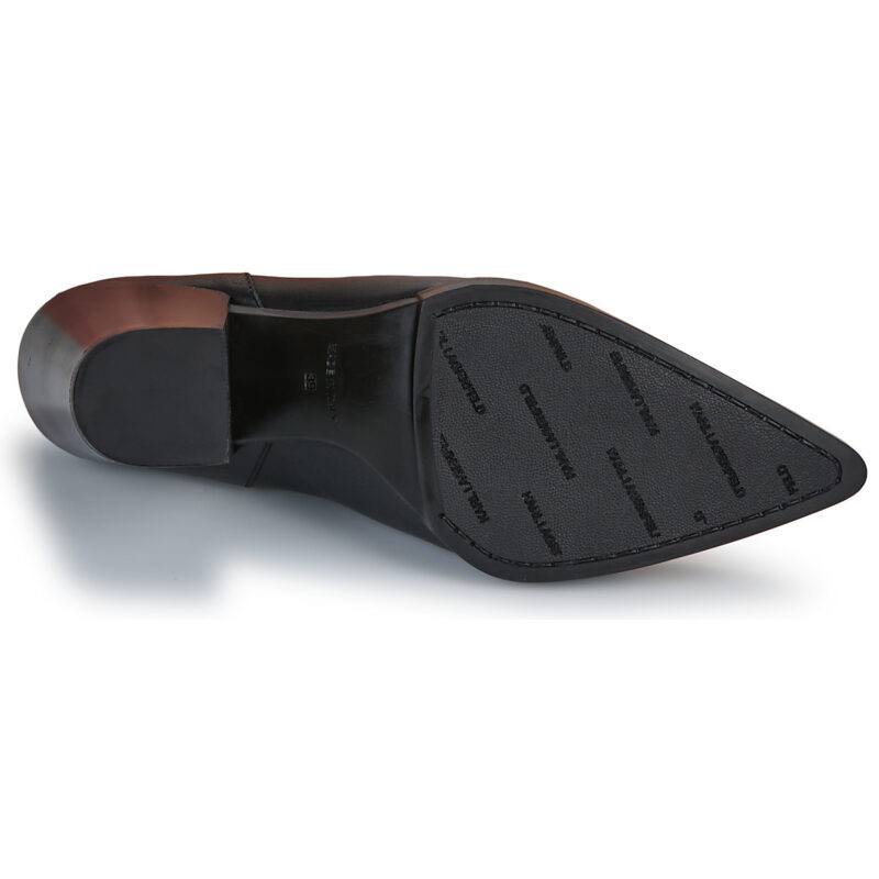 Karl Lagerfeld KOWBOY Buckle Mid Boot Nero Stivaletti Donna - 7