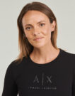 T-shirts a maniche lunghe Armani Exchange T-SHIRT - T-SHIRT Nero T-shirts a maniche lunghe Donna - 5