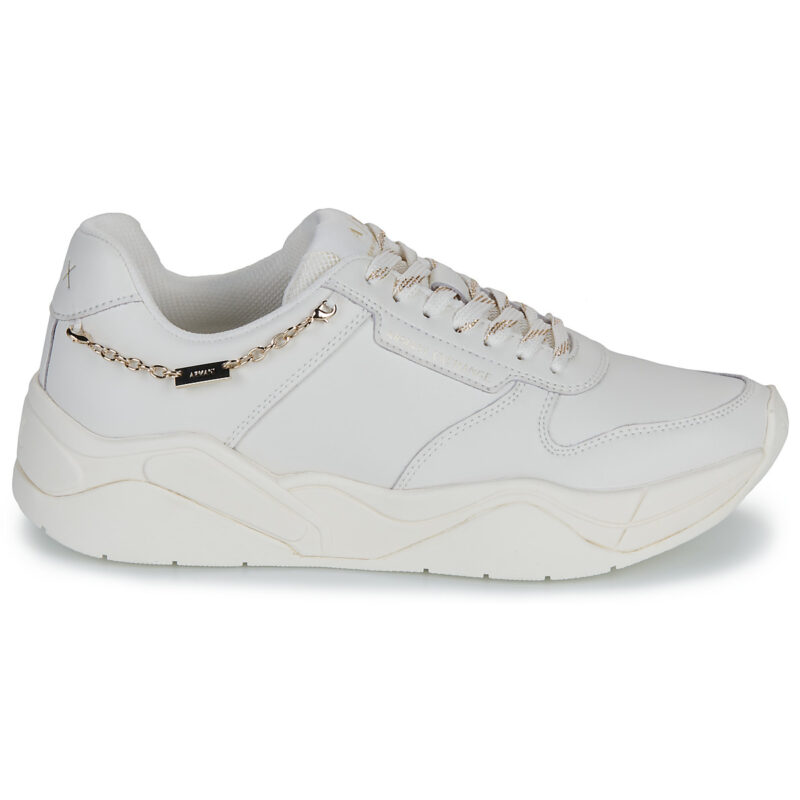 Armani Exchange  CHER  Bianco -  Sneakers basse Donna - 2