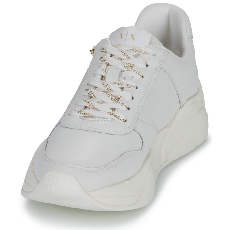 Armani Exchange  CHER  Bianco -  Sneakers basse Donna - 3