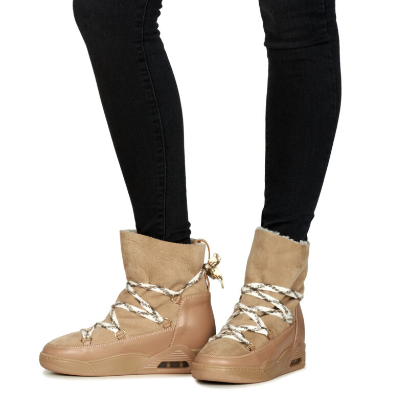 Serafini  MOON ZV  Beige -  Scarpe da neve Donna - 8
