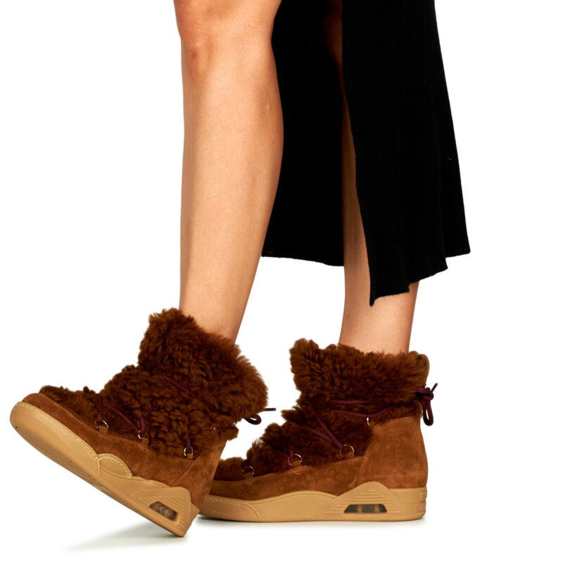Serafini  MOON  Marrone -  Scarpe da neve Donna - 8