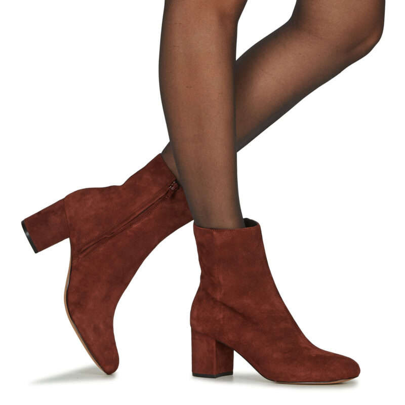 Geox  D VIRNILISA 65 E  Rosso -  Stivaletti Donna - 8