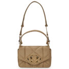 Love Moschino EMBOSSED Q SUEDE Beige Borsa a tracolla Donna - 1