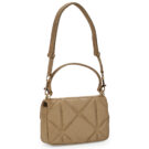 Love Moschino EMBOSSED Q SUEDE Beige Borsa a tracolla Donna - 2