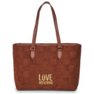 Love Moschino PATCHY Marrone Borse Shopping Donna - 1