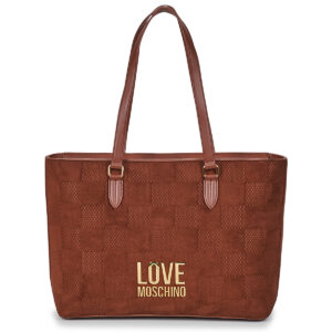 Love Moschino PATCHY Marrone Borse Shopping Donna