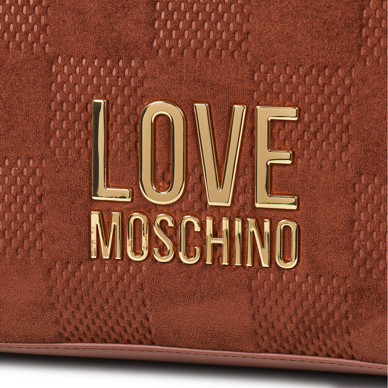 Love Moschino PATCHY Marrone Borse Shopping Donna - 4