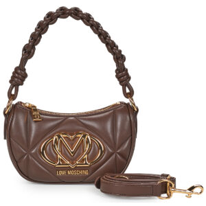 Love Moschino EMBOSSED Q Marrone Borse a spalla Donna