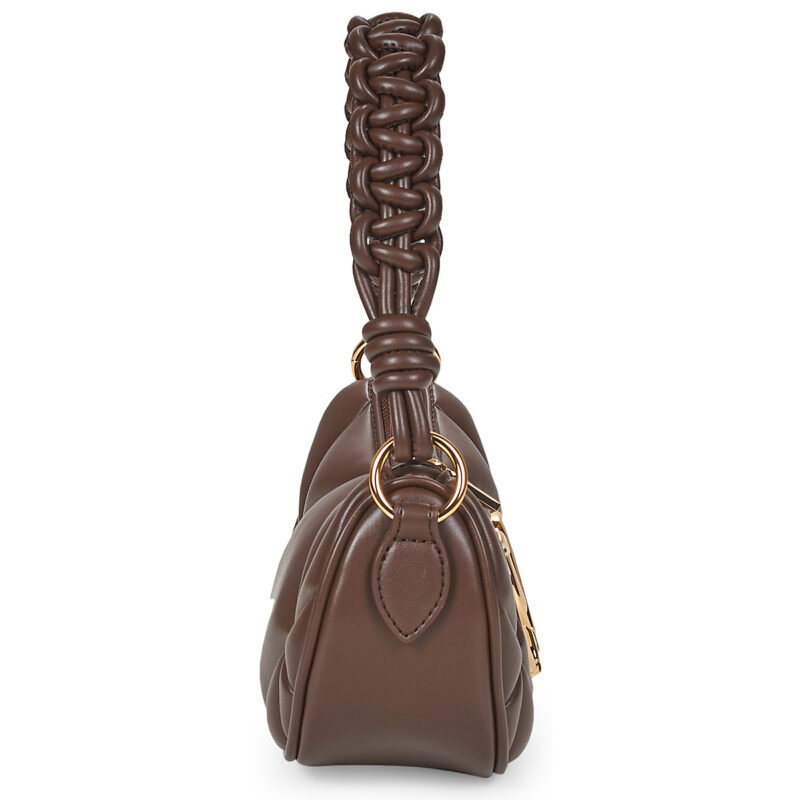 Love Moschino EMBOSSED Q Marrone Borse a spalla Donna - 3