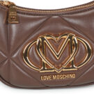 Love Moschino EMBOSSED Q Marrone Borse a spalla Donna - 4
