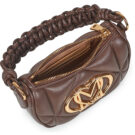 Love Moschino EMBOSSED Q Marrone Borse a spalla Donna - 5