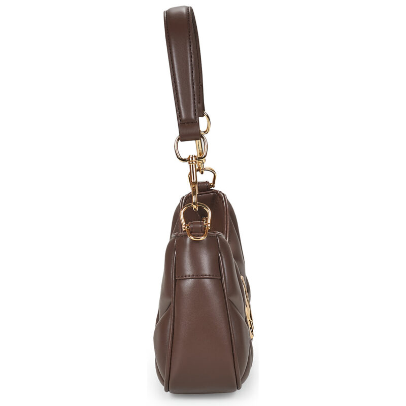 Love Moschino EMBOSSED Q Marrone Borse a spalla Donna - 3