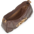 Love Moschino EMBOSSED Q Marrone Borse a spalla Donna - 5
