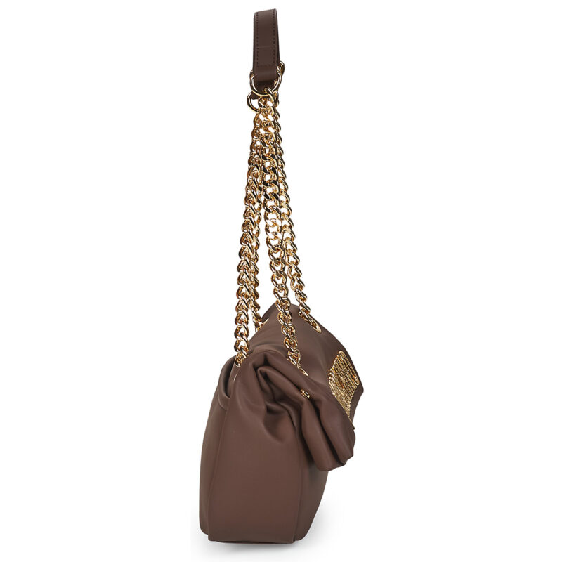 Love Moschino BOLD LOVE HAMMERED Marrone Borse a spalla Donna - 3