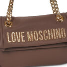Love Moschino BOLD LOVE HAMMERED Marrone Borse a spalla Donna - 4