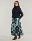 Vila VIRANO Multicolor Long Skirts Women's Long Skirts - 3