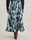 Vila VIRANO Multicolor Long Skirts Women's Long Skirts - 4