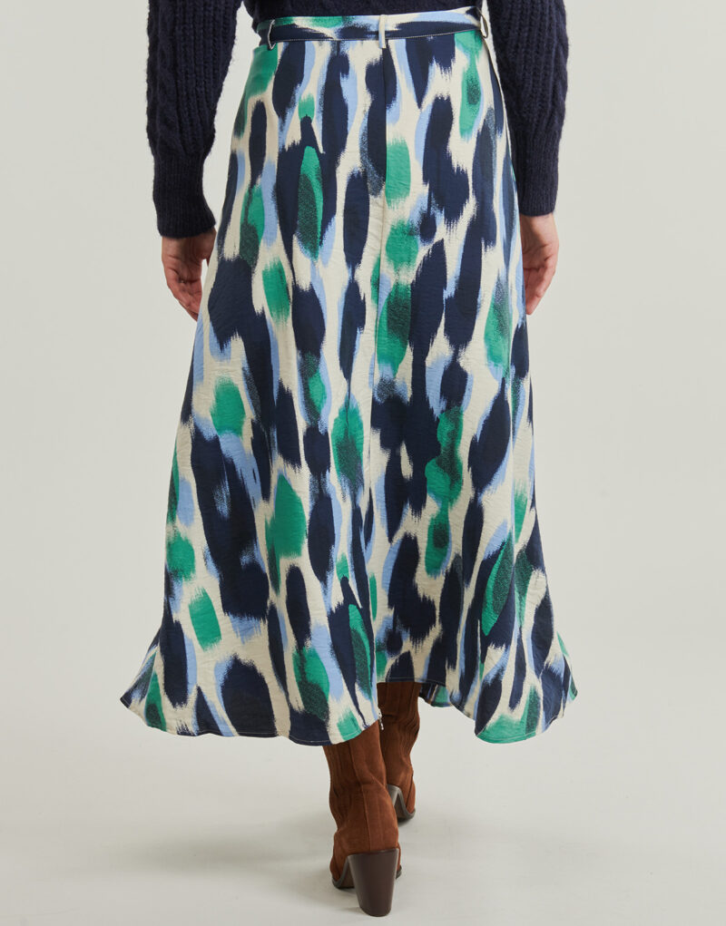 Vila VIRANO Multicolor Long Skirts Women's Long Skirts - 4