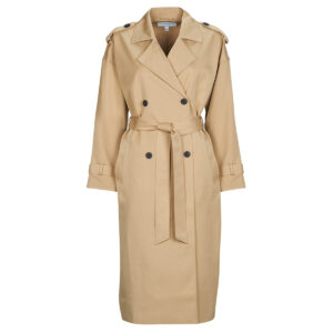 Trench  Vila  VIADDISON   Beige -   Trench Donna