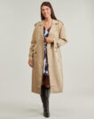 Trench  Vila  VIADDISON   Beige -   Trench Donna - 2