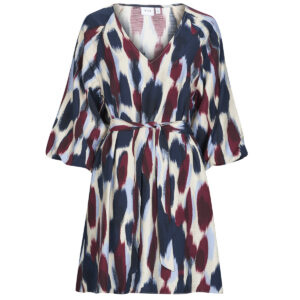 Abito corto  Vila  VIRANO   Multicolore -  Abiti corti Donna
