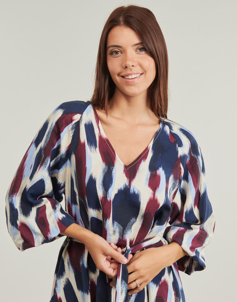 Abito corto  Vila  VIRANO   Multicolore -  Abiti corti Donna - 5