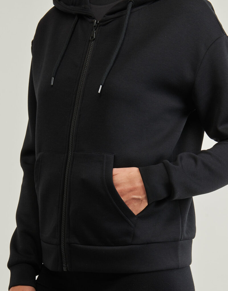 Felpe con cappuccio Only Play ONPLOUNGE LIFE HOOD FZ Nero Felpe con cappuccio Donna - 5