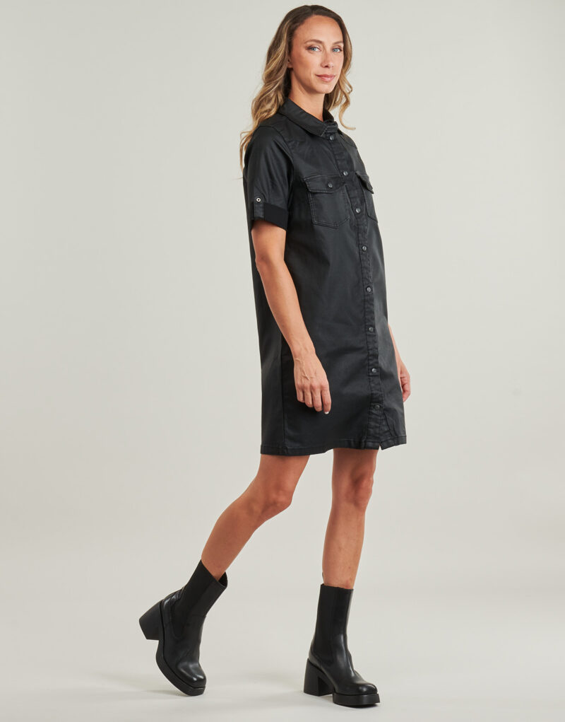 Kurzes Kleid Noisy May NMNEW SIGNE Schwarz Kurze Kleider Damen - 3