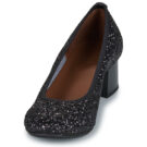 Otess / Zo&iuml; 2980-GLITTER Black Women's Pumps - 3
