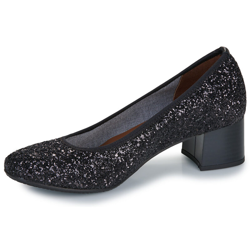 Otess / Zo&iuml; 2980-GLITTER Black Women's Pumps - 4