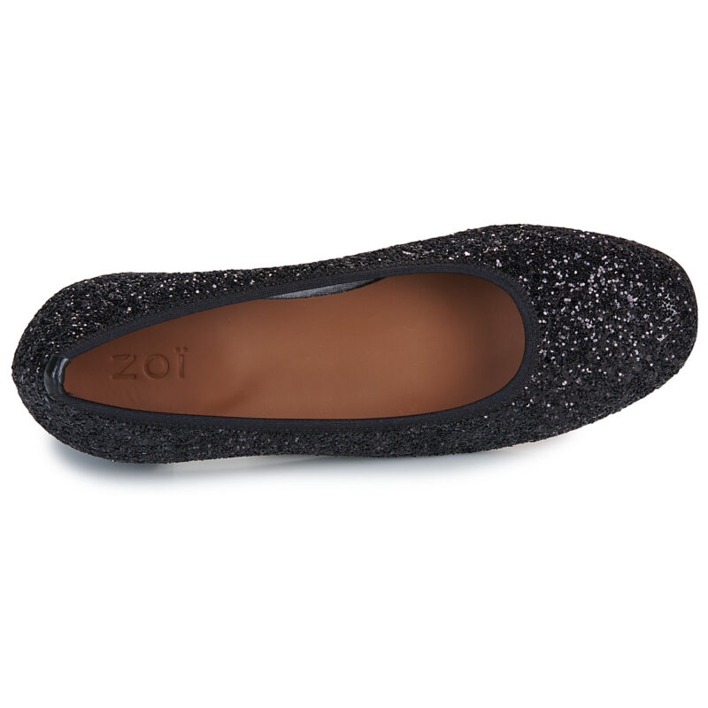 Otess / Zo&iuml; 2980-GLITTER Black Women's Pumps - 6