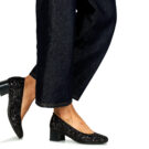 Otess / Zo&iuml; 2980-GLITTER Black Women's Pumps - 8