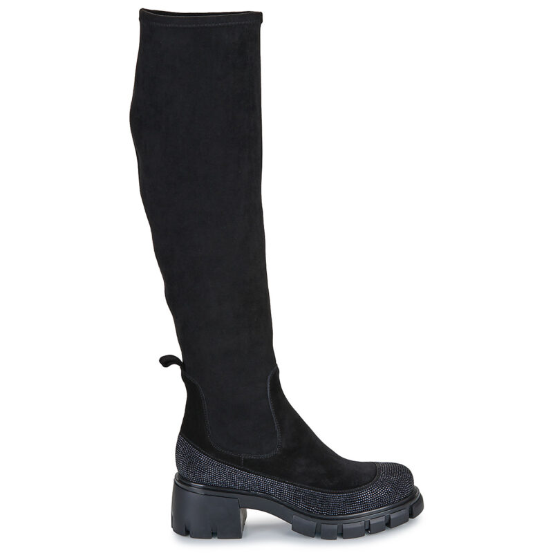 Fru.it 9250-953 Nero Stivali a metà coscia Donna - 2