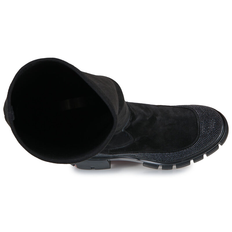 Fru.it 9250-953 Nero Stivali a metà coscia Donna - 6
