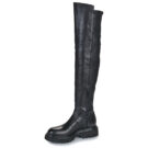 Fru.it 9365-999 Nero Stivali a met&agrave; coscia Donna - 4