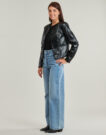 Veste de cuirelle Guess LEONTINE Nero Giacche in pelle Donna - 3