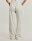 Pantaloni Sportivi Guess PEONY TAPED STRAIGHT LONG PANT Bianco Pantaloni Sportivi Donna - 4
