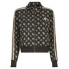 Felpe Guess PEONY TAPED FULLZIP SWEATSHIRT Nero Felpe Donna