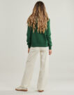 Felpe con cappuccio Only ONLMAIA L/S BELIEVE HOOD Verde Felpe con cappuccio Donna - 4