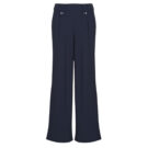 Soft trousers / Knickerbockers Only ONLSANIA BUTTON PANT JRS Marine Soft Trousers / Women's Knickerbockers - 1