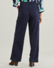 Soft trousers / Knickerbockers Only ONLSANIA BUTTON PANT JRS Marine Soft Trousers / Women's Knickerbockers - 4