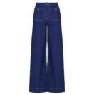 Jeans Flare Only ONLMADELINE HW WIDE Blu Jeans Flare Donna - 1
