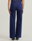 Jeans Flare Only ONLMADELINE HW WIDE Blu Jeans Flare Donna - 4