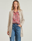 Giacca Only ONLSOHO-MAVI LIFE FAUX S COATIGAN Beige Giacche Donna - 2