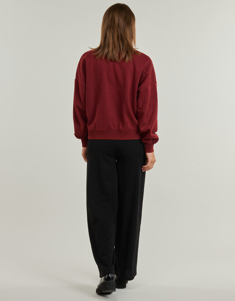 Felpe Only ONLLINDA Bordeaux Felpe Donna - 4