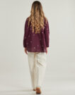 Camicia  Only  ONLNEW LINA  Bordeaux -  Camicie Donna - 4
