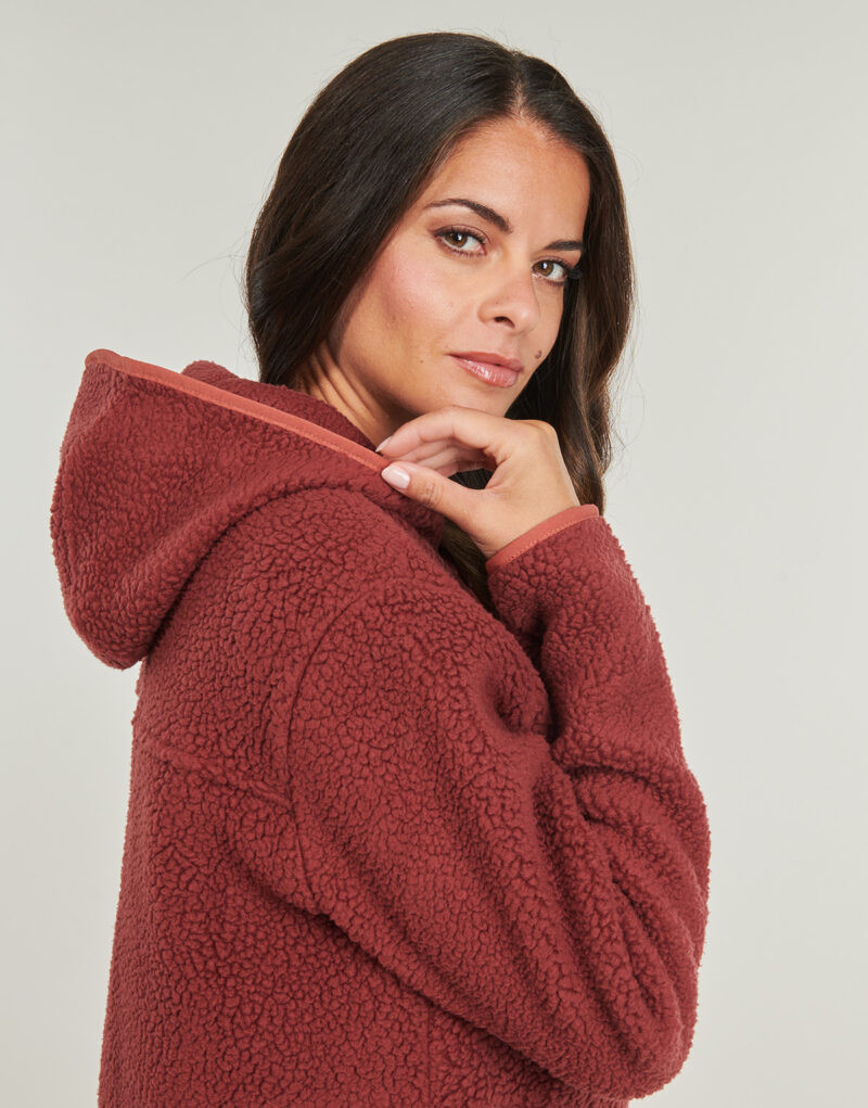 Felpa Patagonia W'S RETRO PILE HOODY Rosso Felpe Donna - 5